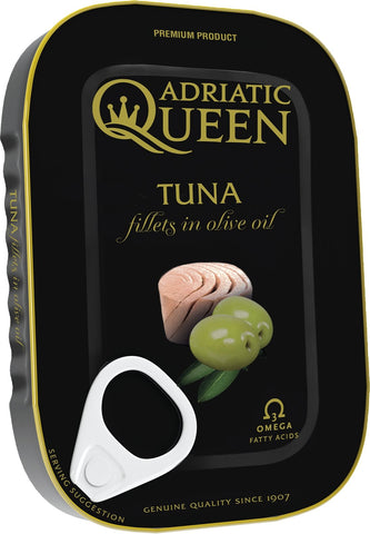 Adriatic Queen Tuna Fillet in Olive oil 105g - QualityFood