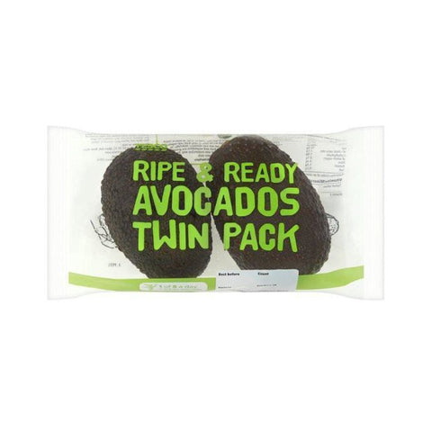 Avocado Hass - Twin Pack Ready to Eat 300g - QualityFood