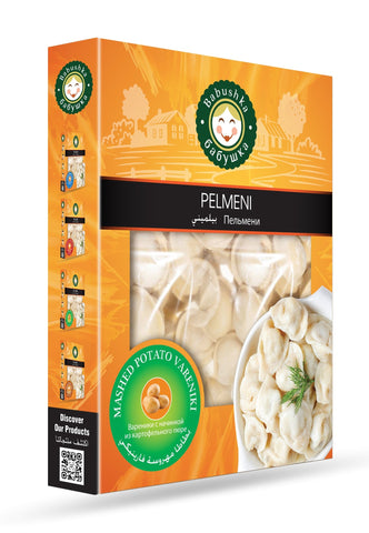 Babushka Pelmeni Mashed Potato Vareniki 400g - QualityFood