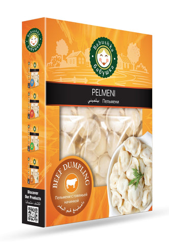 Babushla Pelmeni Beef Dumpling 400g - QualityFood