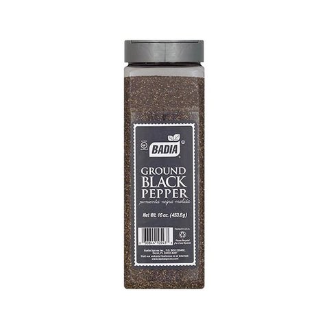 Badia Gluten-Free Ground Black Pepper 453.60g - QualityFood