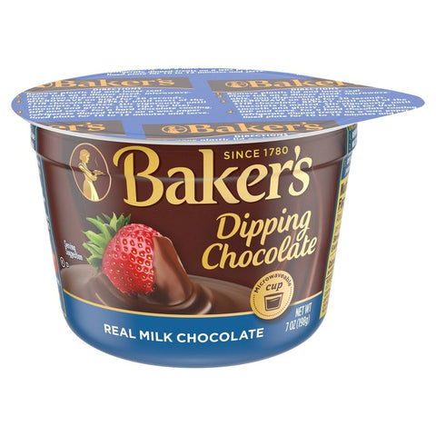Bakers Real Milk Dipping Chocolate 198g - QualityFood