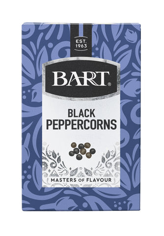 Bart Black Peppercorns (FAIRTRADE ORGANIC) 40G - QualityFood