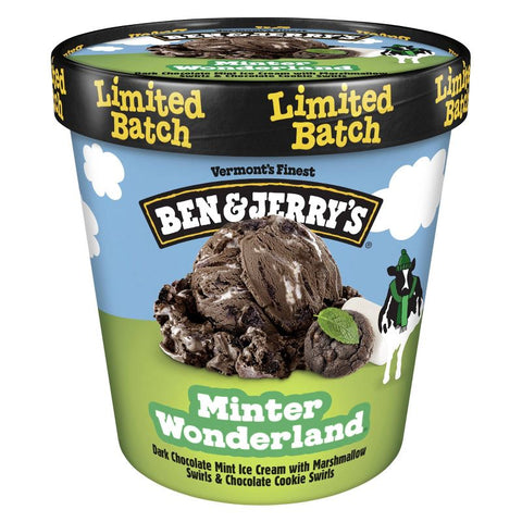Ben & Jerrys Mint Wonderland 132g - QualityFood