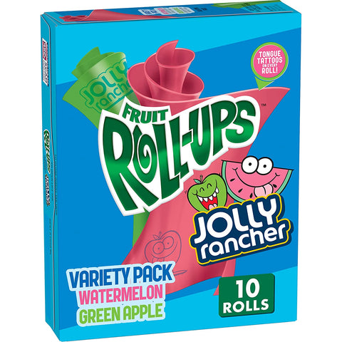 Betty Crocker Fruit Rollups Jolly Rancher 5 Oz (10 Rolls) - QualityFood