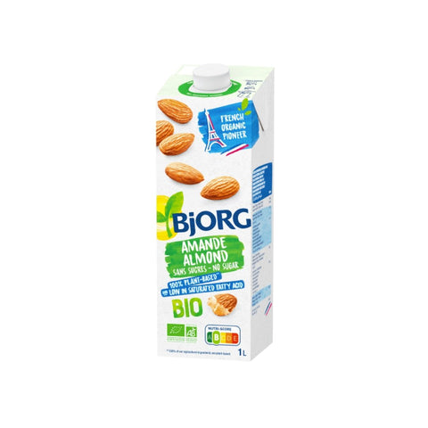 Bjorg Organic Almond Milk No Sugar 1L - QualityFood