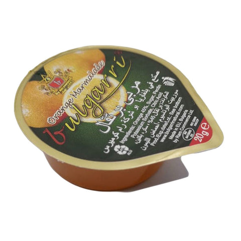 Bulgarri Orange Marmalade 20g x 100 - QualityFood