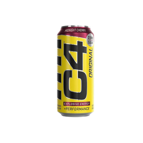 Cellucor C4 Original On-The-Go Carbonated - Midnight Cherry 473ml - QualityFood