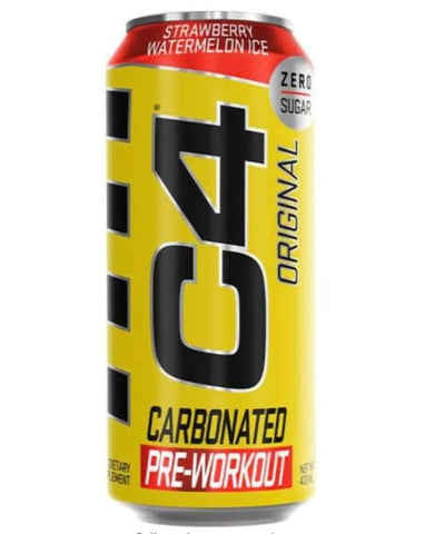 Cellucor C4 Original On-The-Go Carbonated - Strawberry Watermelon Ice 473ml - QualityFood