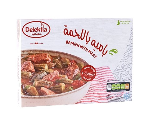 Delektia Bamieh with Meat Frozen Meal 500g - QualityFood