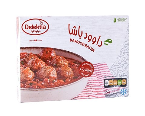 Delektia Dawood Basha Frozen Meal 500g - QualityFood