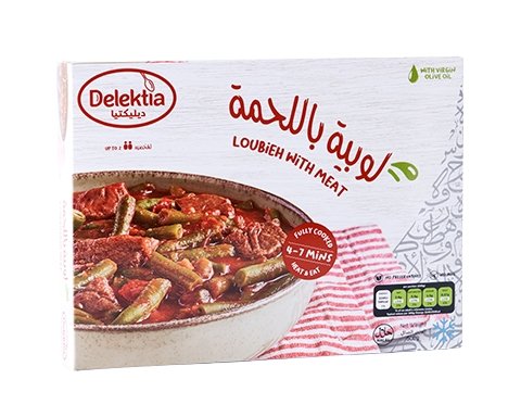Delektia Loubieh with Meat Frozen Meal 500g - QualityFood