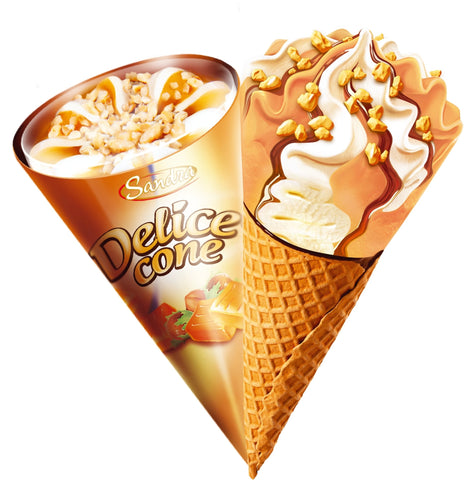 Delice Cone Caramel - QualityFood