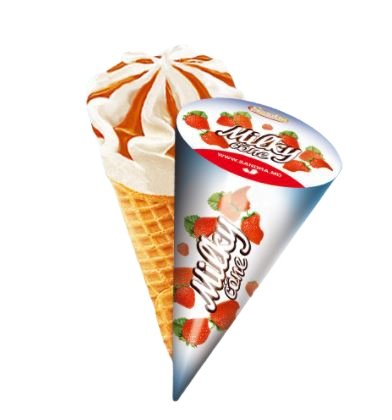 Delice Milky Cone 60g - QualityFood