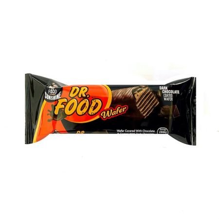 Dr. Food Wafer Dark Chocolate 56 g - QualityFood