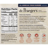 Dr. Praeger's All American Plant Based Burger 226g - QualityFood