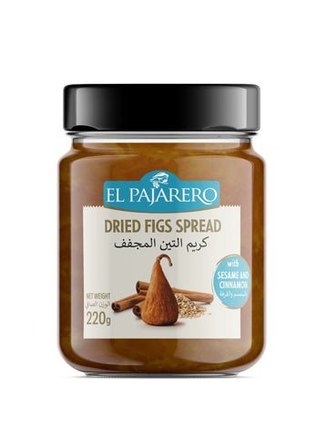 El Pajarero Dried Fig Spread with Sesame and Cinnamon 220g - QualityFood
