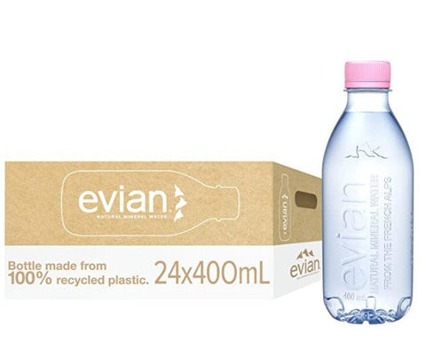 Evian Mineral Water 400ml x 24Pcs - QualityFood