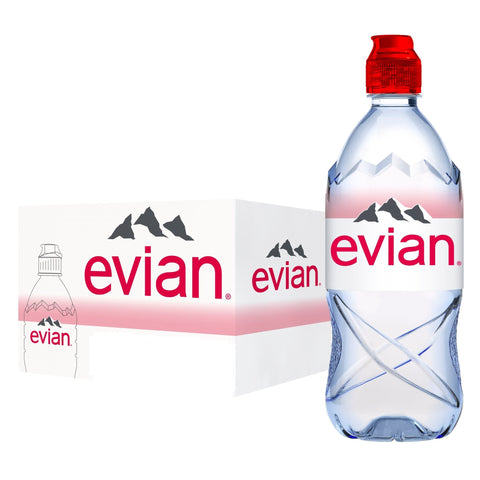Evian Mineral Water 750ml x 12Pcs Case - QualityFood