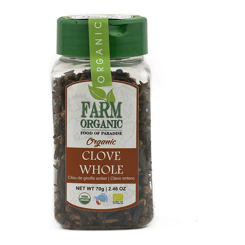 Farm Organic Gluten Free Clove whole - 80g - QualityFood