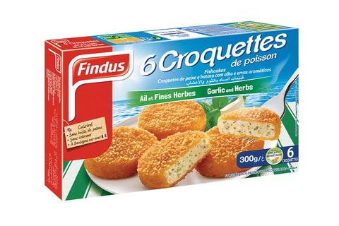 Findus 6 Fishcakes W/Garlic & Herbs 300g - QualityFood
