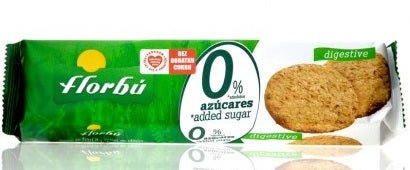 Florbu 0% Added Sugar Digestive Biscuits 200g - QualityFood