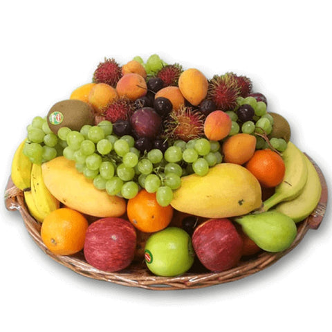 Fresh in-season Fruit Basket Medium 8 KG - QualityFood