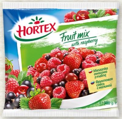 Frozen Hortex Fruit Mix w/ Raspberry 300gm - QualityFood