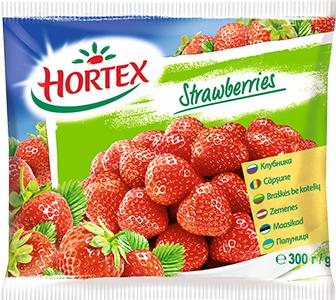 Frozen Hortex Strawberries 300gm - QualityFood