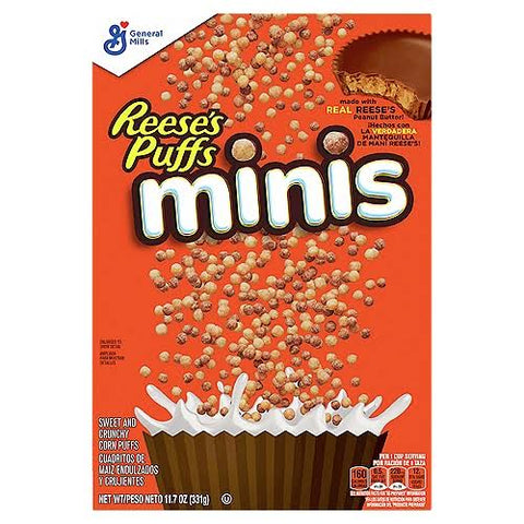 General Mills Minis Reeses Puffs 11.7 Oz - QualityFood