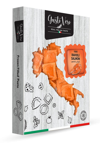 Gusto Vero Ravioli Salmon 300g - QualityFood