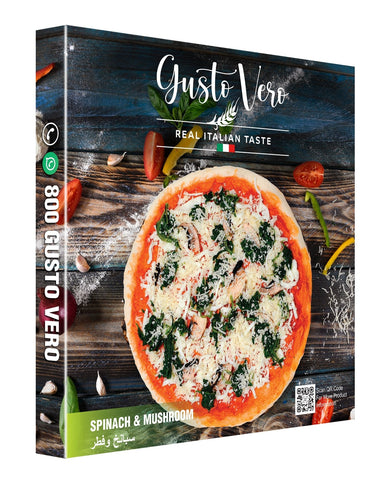 Gusto Vero Spinach & Mushroom 320g - QualityFood