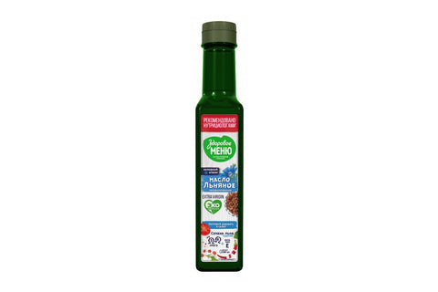 Healthy Menu Unrefined Flexseed Oil 250 ml - QualityFood