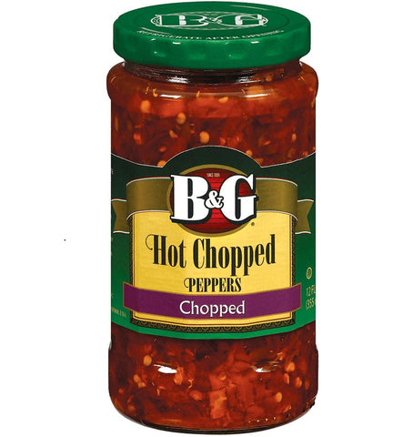 Hot Chopped Peppers 340g - QualityFood