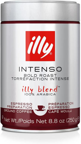 Illy Bold Roast Coffee Intenso 250g - QualityFood