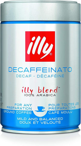 Illy Decaffeinated Ground Coffee 250g - QualityFood