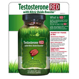 Irwin Naturals Testosterone RED With Nitric Oxide Booster - 120 Liquid Soft-Gels - QualityFood