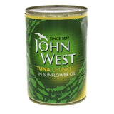 John West Tuna Chunks in Sunflower Oil 400G - QualityFood