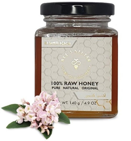 Kashmiri Acacia Honey 140g - QualityFood