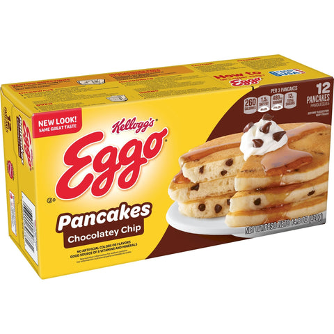 Kellogg's Eggo Chocolate Chip Pancakes 420g - QualityFood