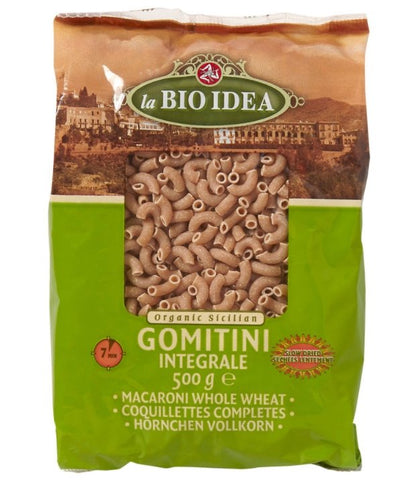La Bio Idea Organic Gomitini Whole Wheat 500g - QualityFood