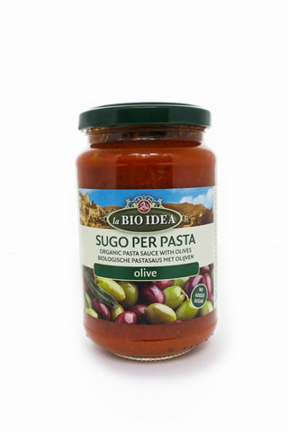 La Bio Idea Organic Olive Pasta Sauce 340g - QualityFood