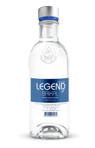 Legend of Baikal Still Natural Mineral Water in Glass Bottle 330 ml - QualityFood