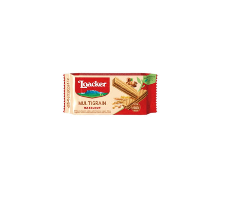 Loacker Classic Multigrain Hazelnut Crispy Wafers 45g - QualityFood