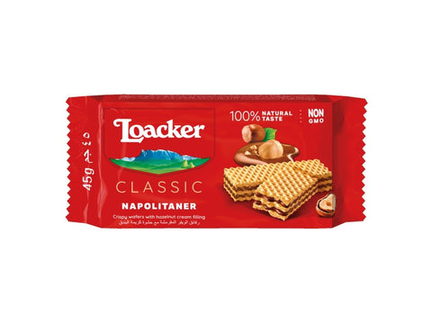 Loacker Classica Napolitaner Wafers 45g - QualityFood