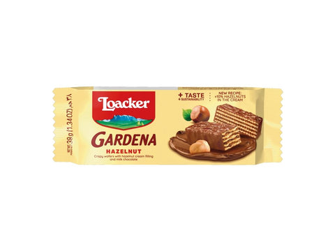 Loacker Gardena Hazelnut Wafers 38g - QualityFood