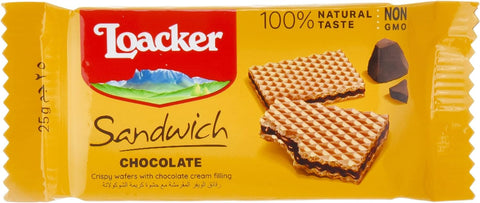 Loacker Minis Sandwich Chocolate Wafers 25g - QualityFood