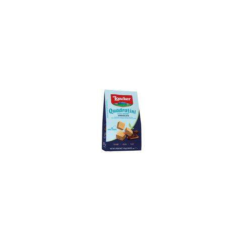 Loacker Quadratini Less Sugar Chocolate Wafers 110g - QualityFood