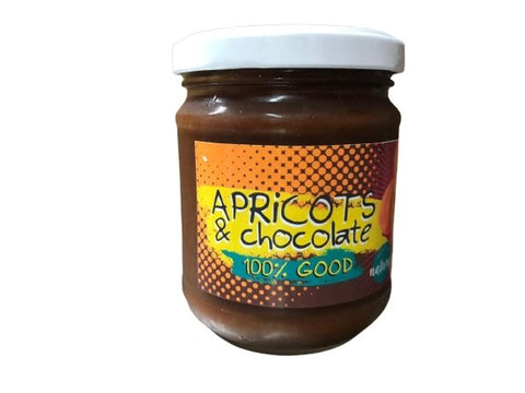 Mammamia Apricot and Chocolate Jam 220g - QualityFood