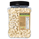 Mawa Organic Raw Unsalted Whole Cashew (Plastic Jar) 500g - QualityFood